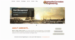 Desktop Screenshot of ammonite-corrosion.com