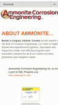 Mobile Screenshot of ammonite-corrosion.com